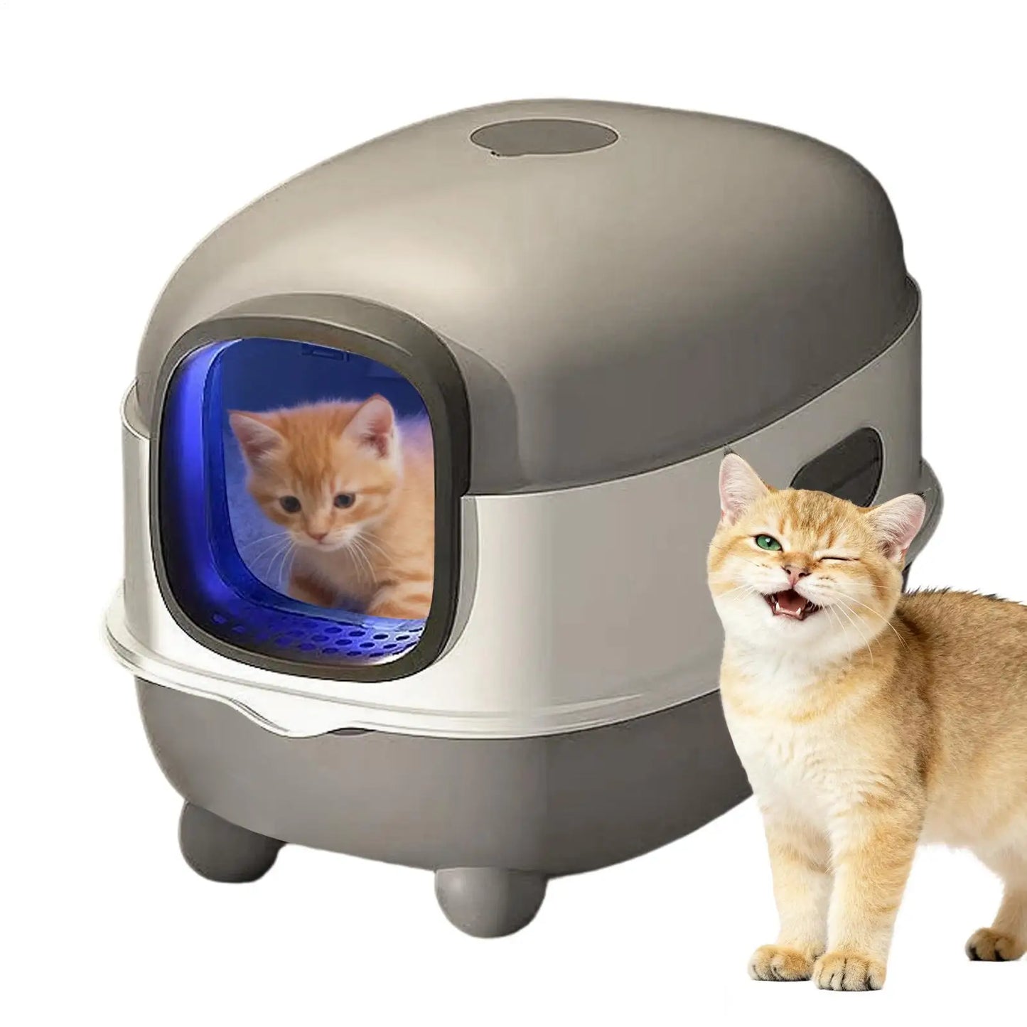 Self-Cleaning Cat Litter Box – Odor Control
