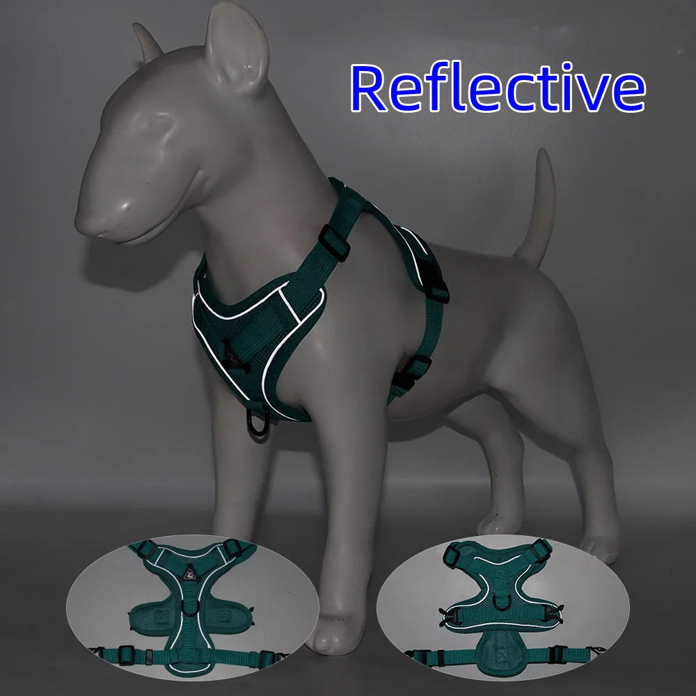 Dog Walking Harness for French Bulldog Pug
