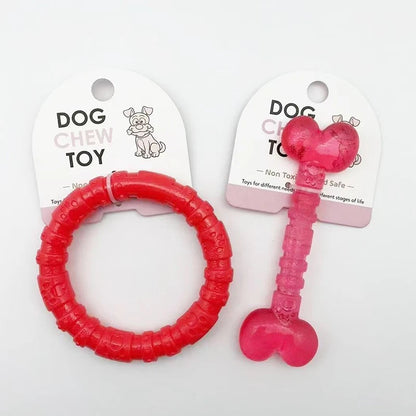 Interactive Rubber Dog Toys for Small Dogs