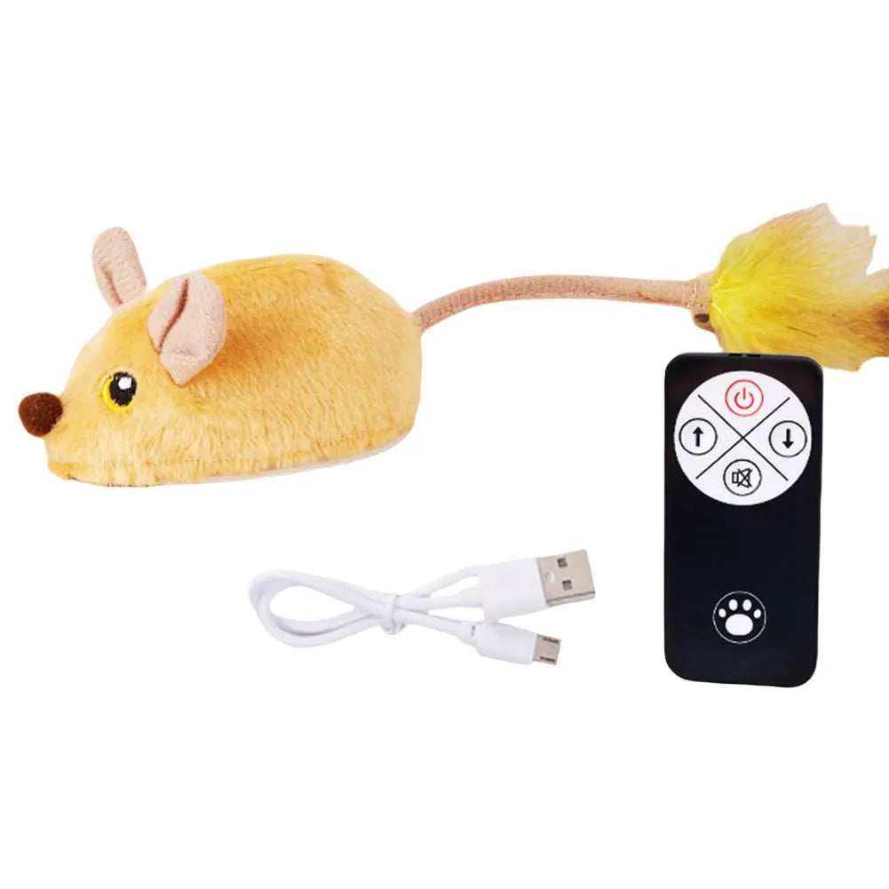 Electronic Moving Mouse Cat Toy