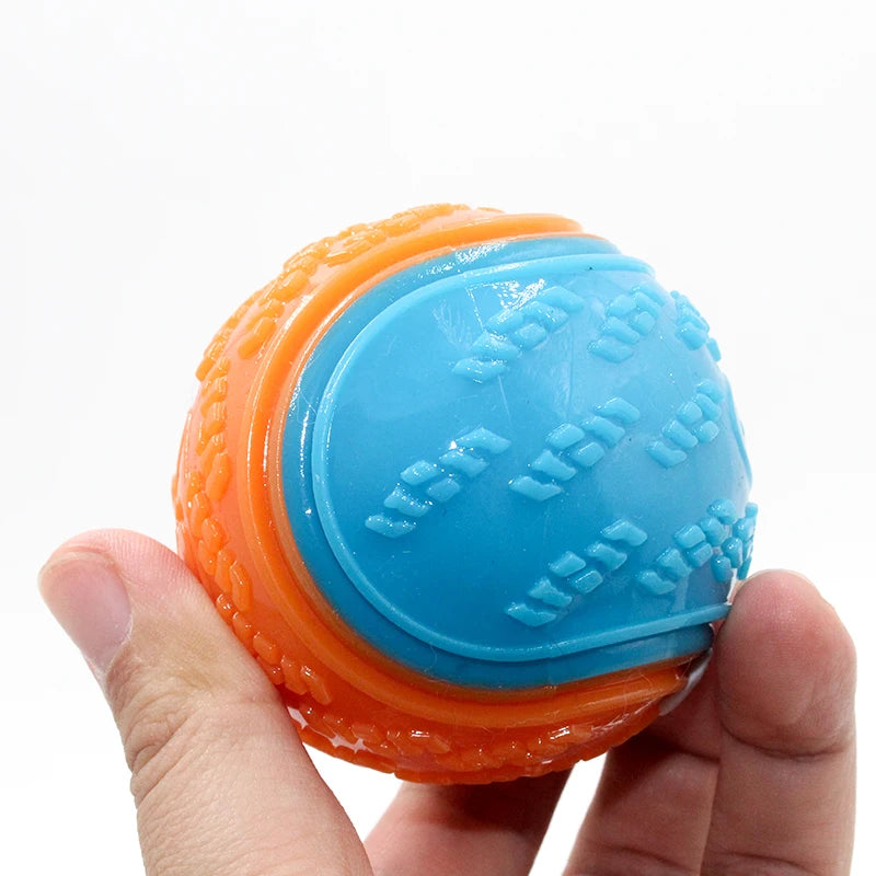 Interactive TPR Squeaky Dog Ball