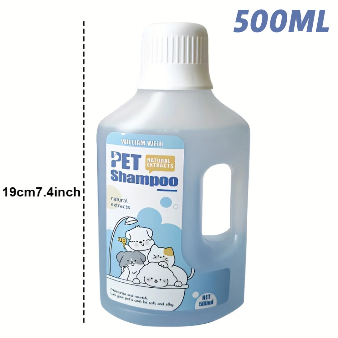 500ml Pet Bath Gel – Gentle Shampoo for Dogs & Cats