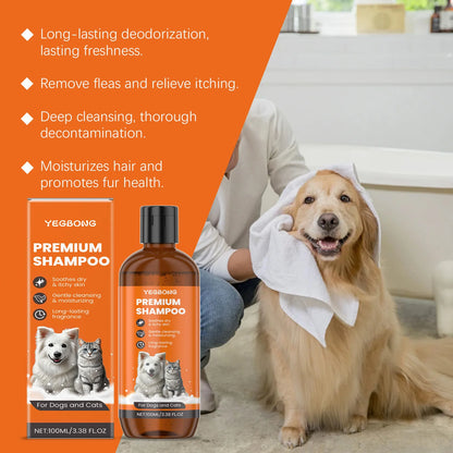 Pet Anti-Dandruff Shampoo – Flea & Itch Control
