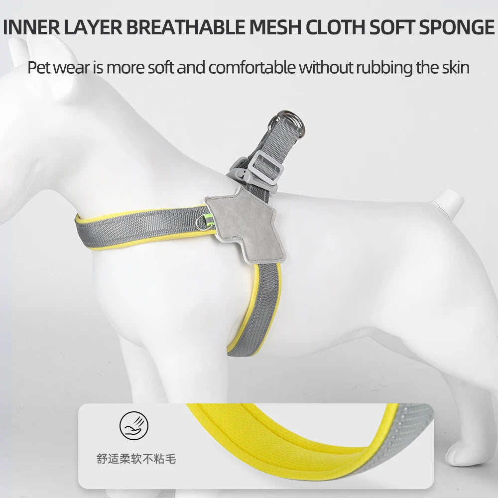 Adjustable No Pull Pet Harness