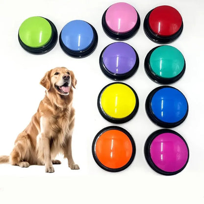 Portable Pet Talking Button Toy