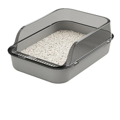 Semi-Enclosed Cat Litter Box – Anti-Splash Design