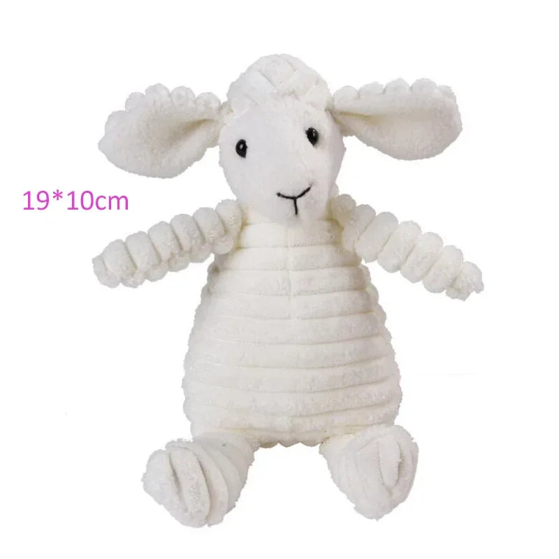 Animal-Shaped Plush Squeaky Dog Toy
