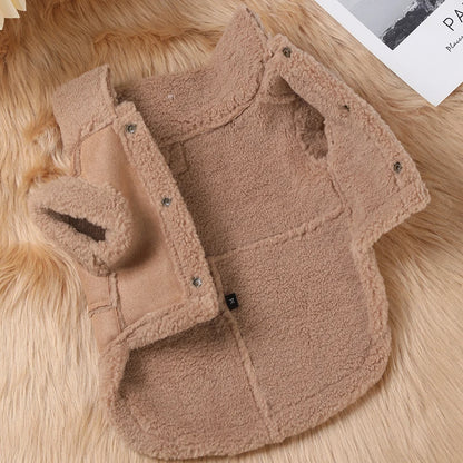 Plush Winter Vest for Small Dogs & Cats