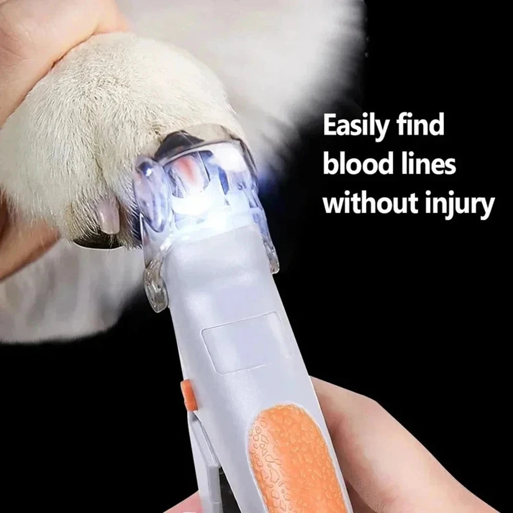 Pet Nail Trimmer with LED – Grooming Tool