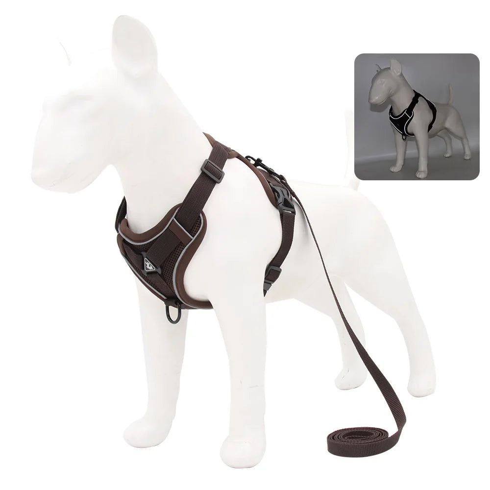 Dog Walking Harness for French Bulldog Pug