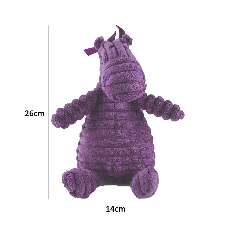 Plush Squeaky Dog Toy for Puppies