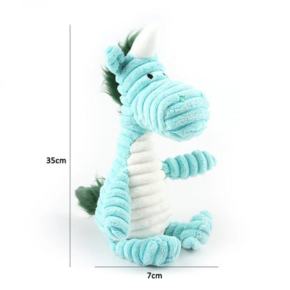 Plush Squeaky Dog Toy for Puppies