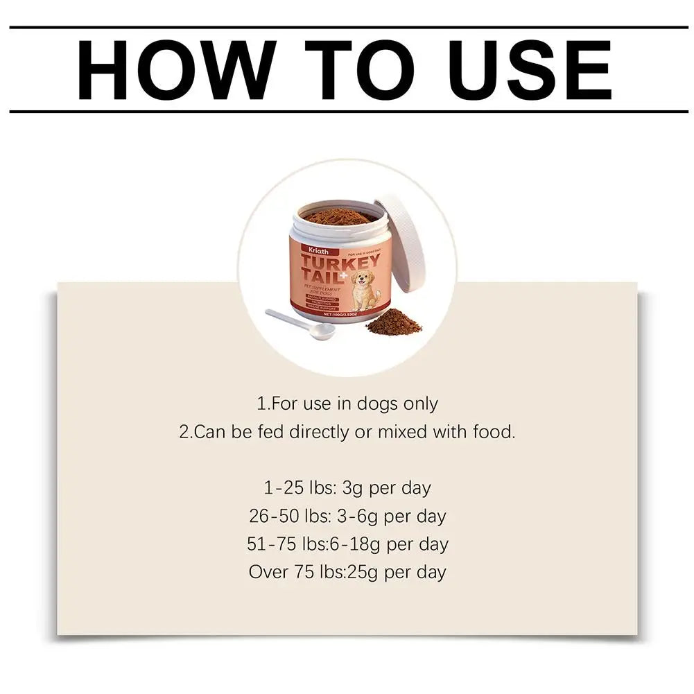 Dog Immune Support Powder – Daily Immunity Boost 100g