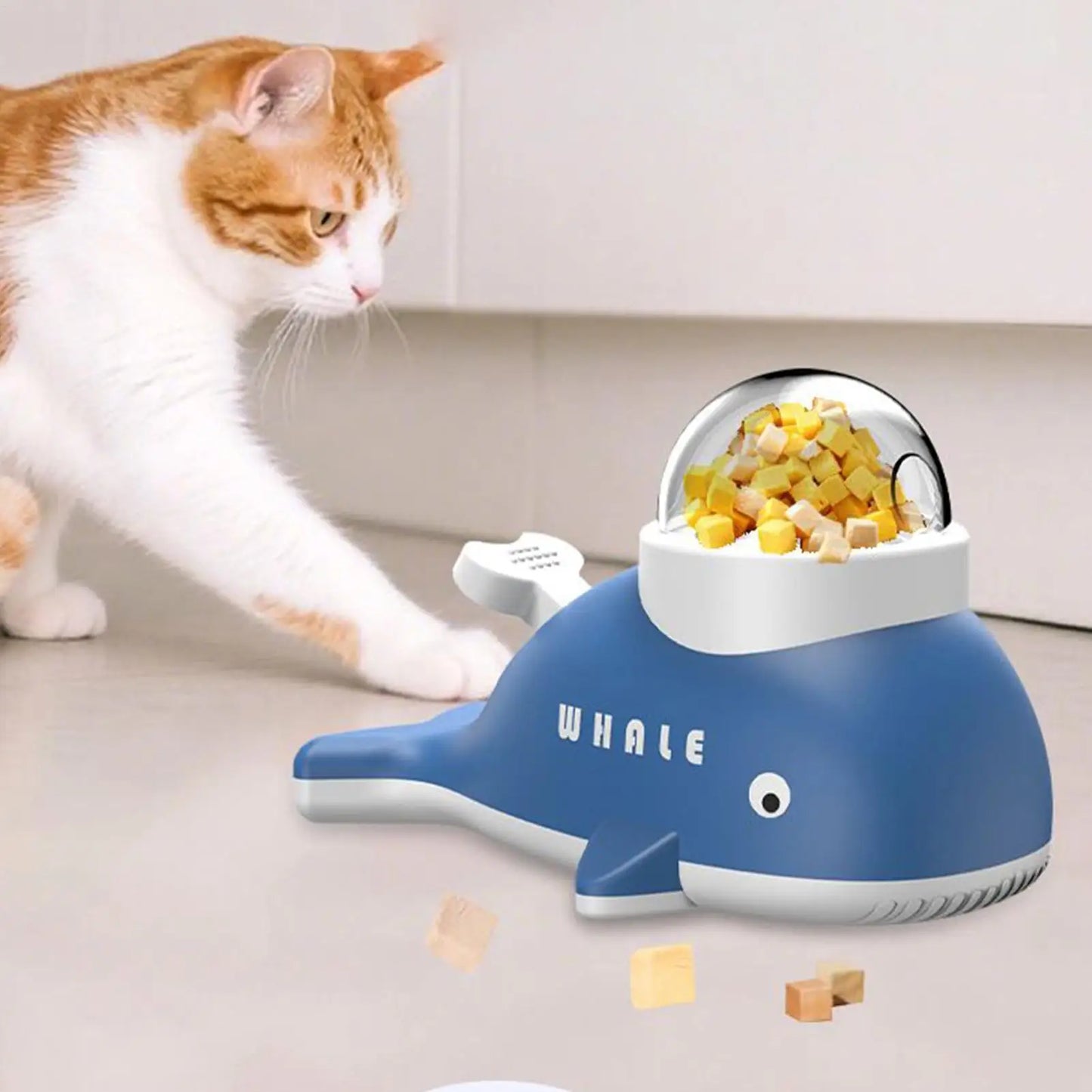 Whale Treat Dispenser Dog Toy – Slow Feeder
