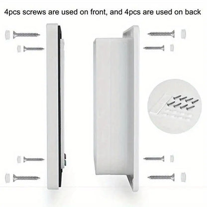 Two-Way Pet Door – Cat & Dog Flap for Glass