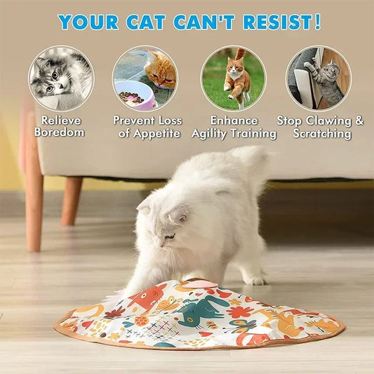 USB Rechargeable Rotating Cat Toy