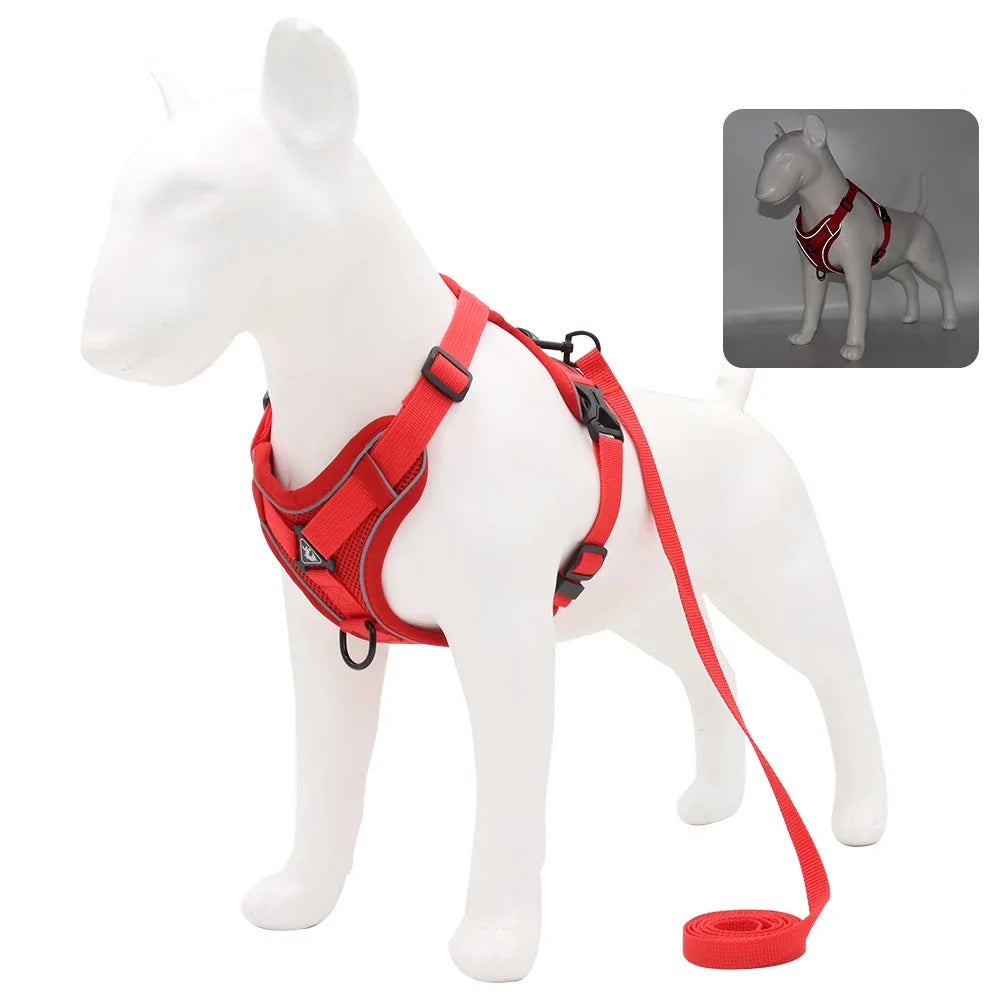 Dog Walking Harness for French Bulldog Pug