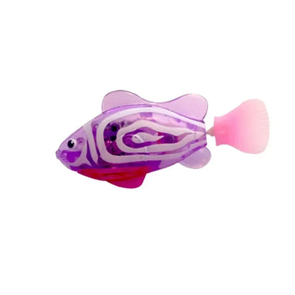 LED Inductive Swimming Robot Fish Cat Toy