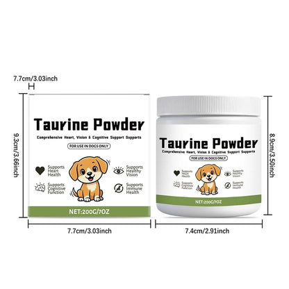 Dog Taurine Powder 200g – Heart & Vision Support