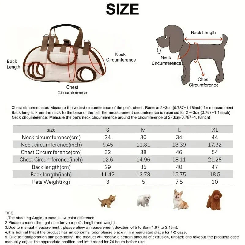 Small Dog & Cat Carrier – Shoulder & Handheld