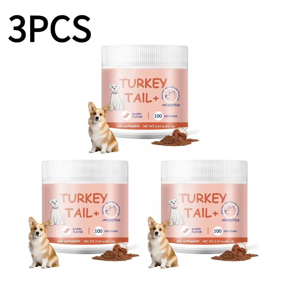 Bacon Flavored Pet Mushroom Powder – Appetite Booster (1/2/3pcs)