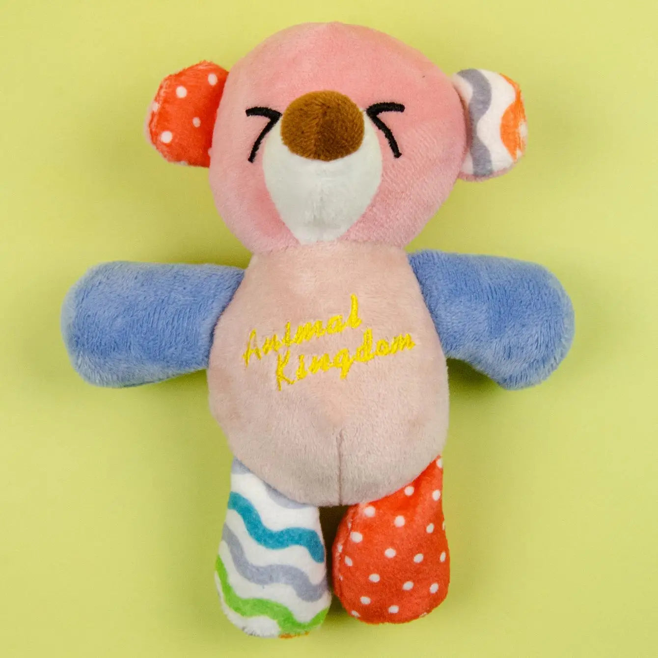 Plush Squeaky Dog Toy with Crinkle Paper