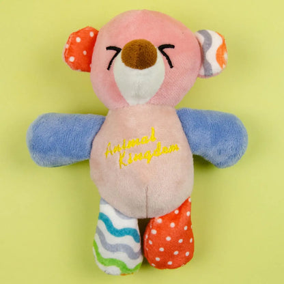 Plush Squeaky Dog Toy with Crinkle Paper