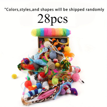 Mixed Pack Cat Toys (56/28/14 pcs)