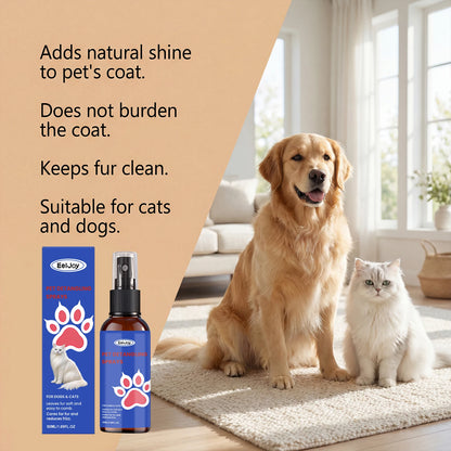 Pet Hair Detangling Spray – Shine & Tangle Care